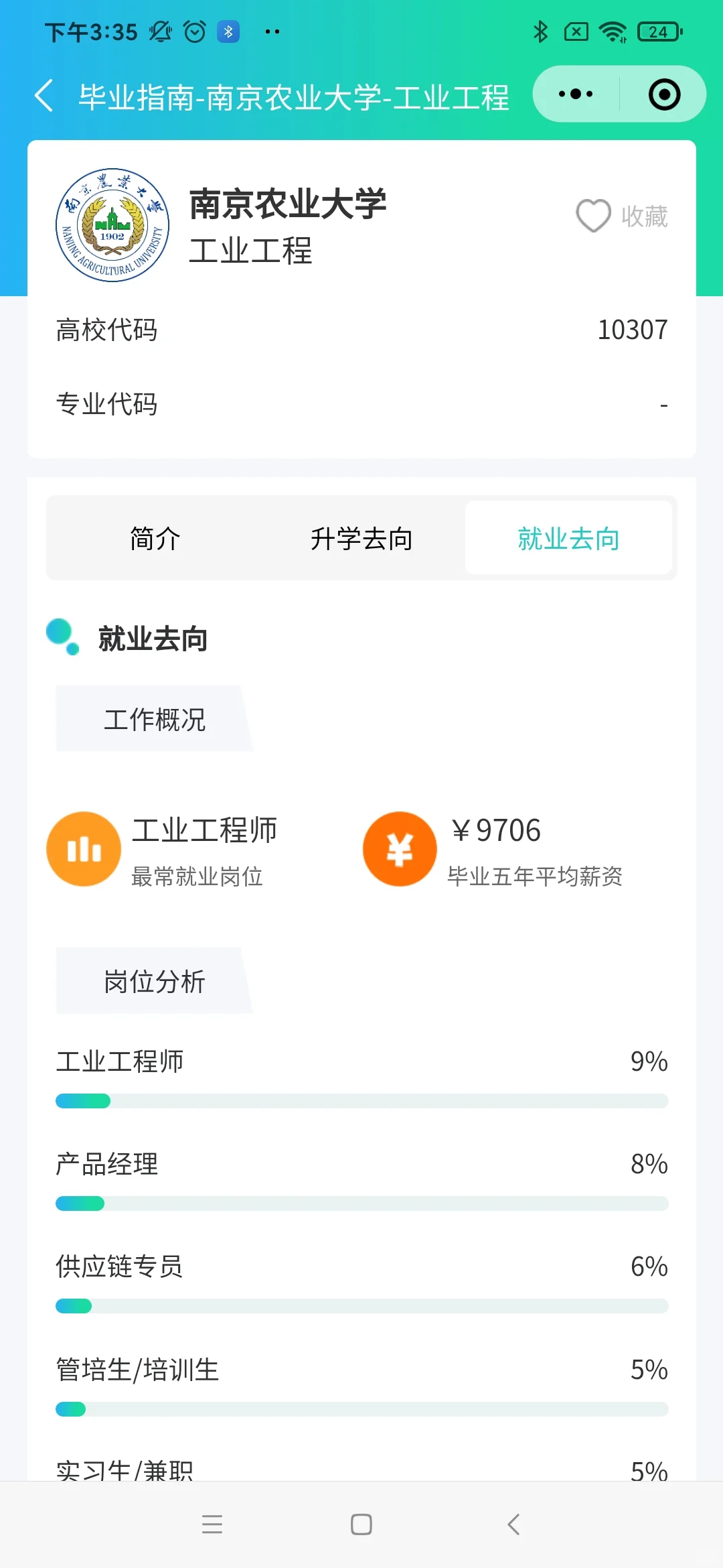 南京农业大学就业形势到底如何？