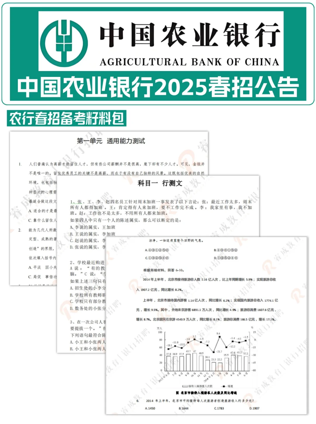 2025农业银行春招报考条件+考情解读