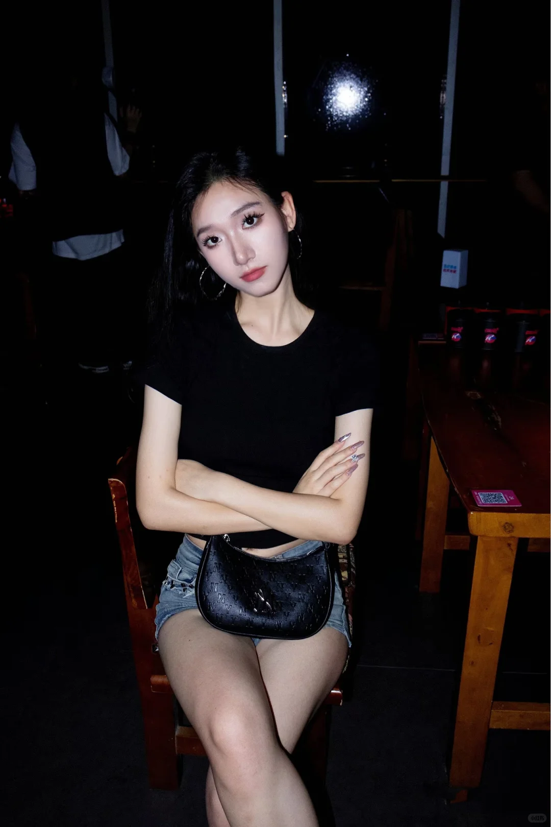 白月光女神的牛仔裤