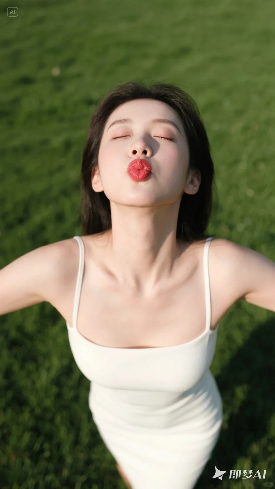 即梦AI，想象力挑战第十四期：少女的日常生活