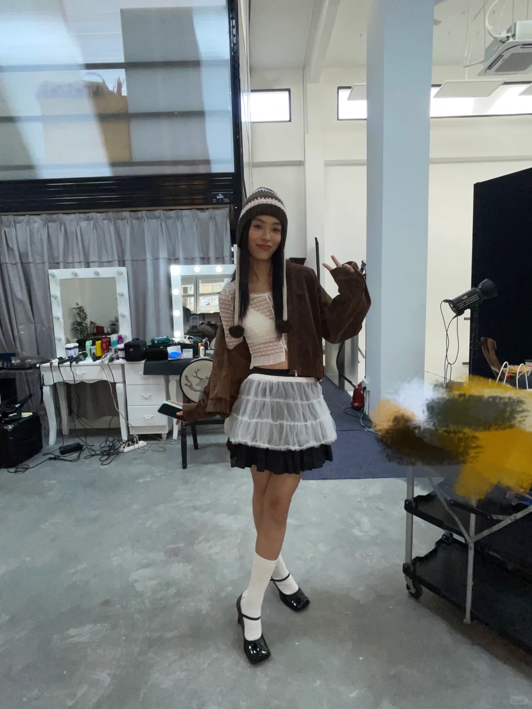 做模特带给我很多快乐