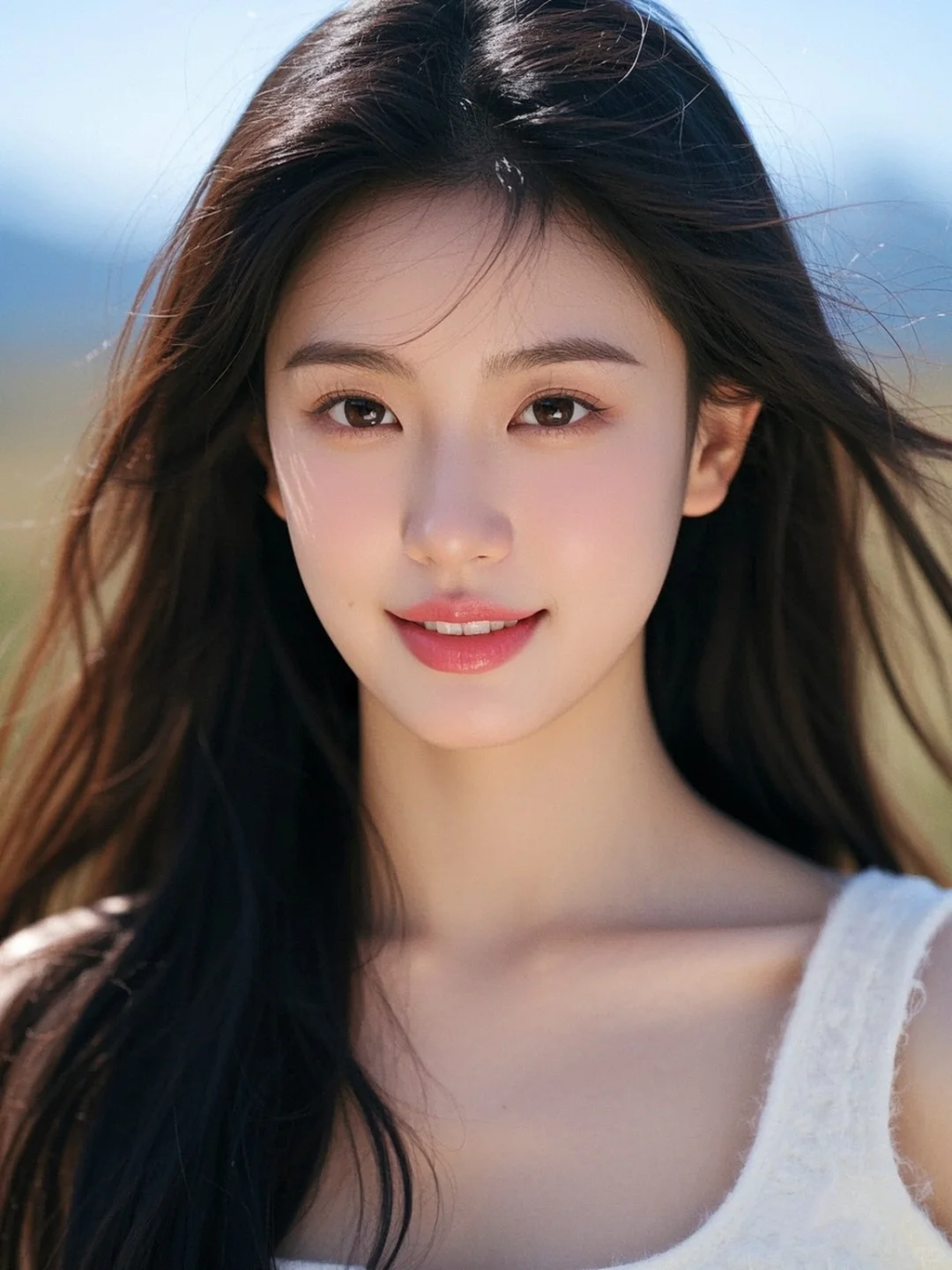 女人，越是平静越迷人|AI形象照写真可定制