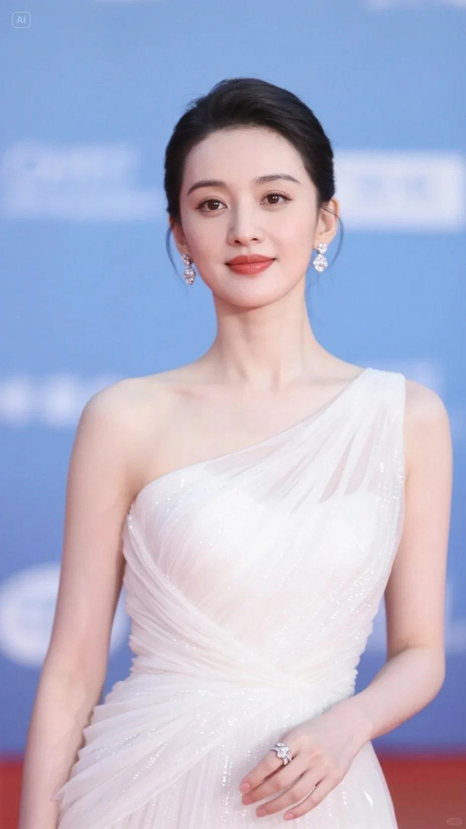 被她这套美哭了！ai美女图