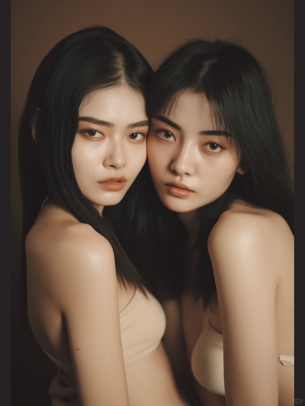 两个女孩子的相拥，是世界上最美好的画面。