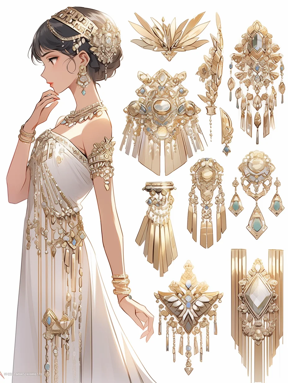 AI 服饰| 古希腊Goddess