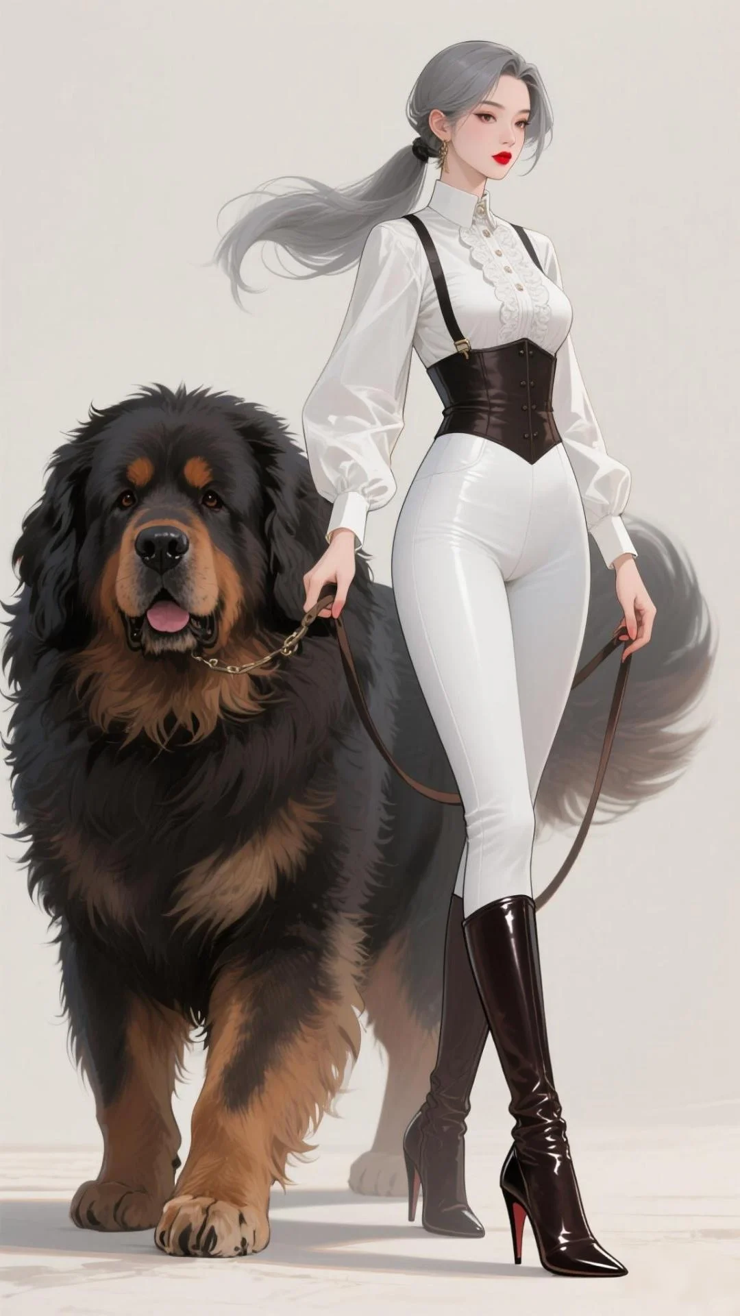 美女小姐姐与她的藏獒(一)
