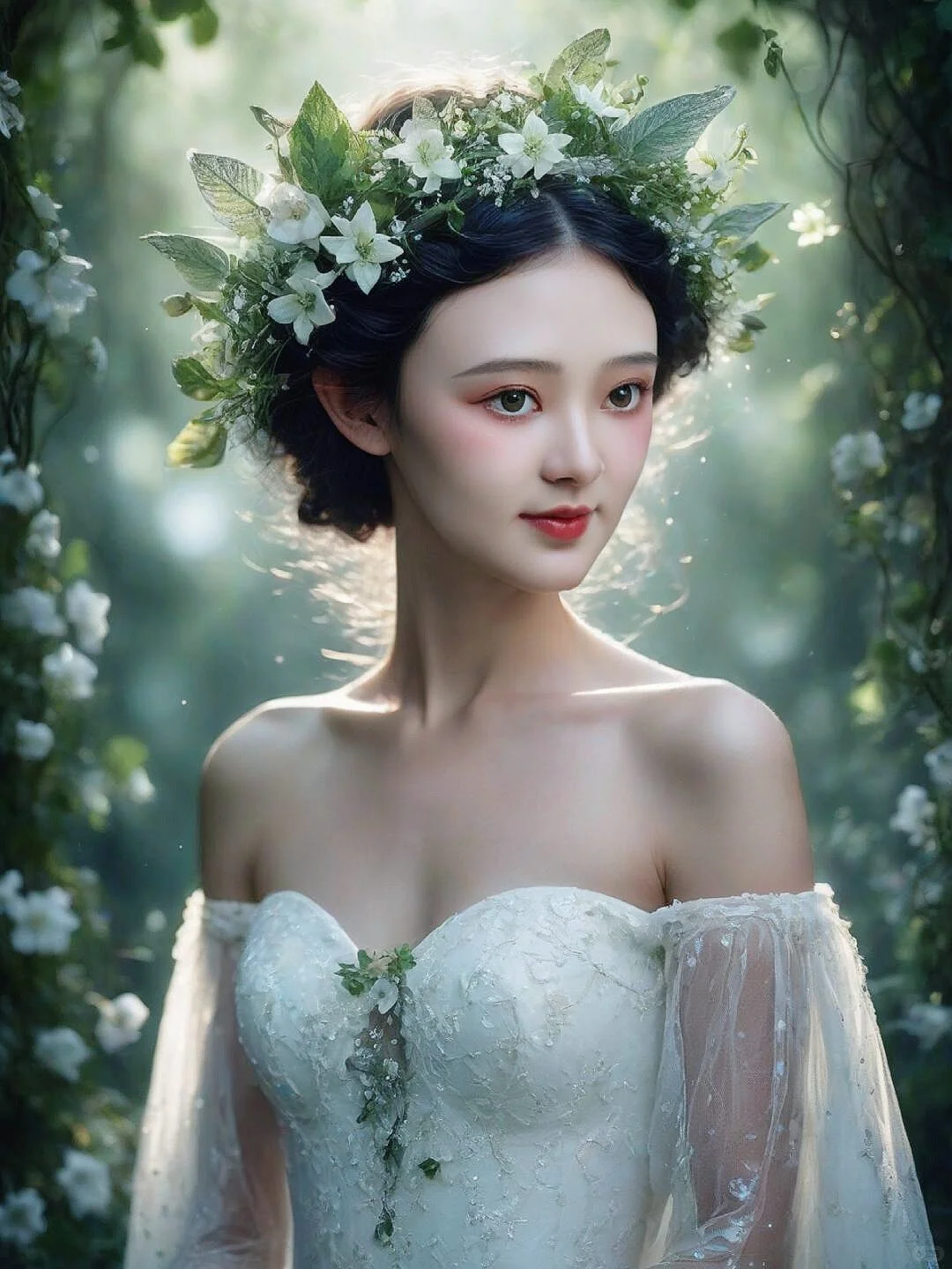 AI写真 森林精灵