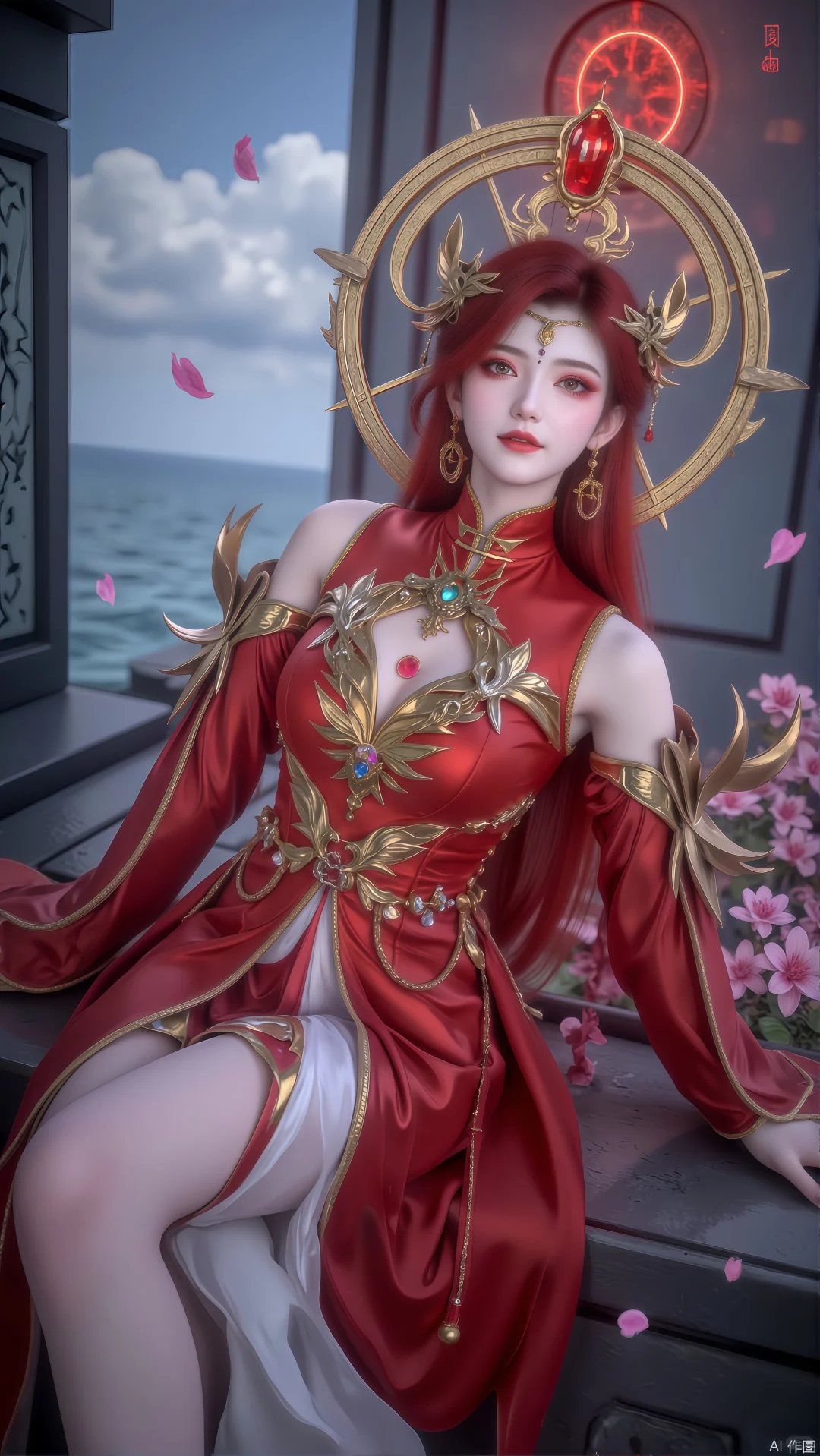 穿红衣的神女，谁不爱呢？