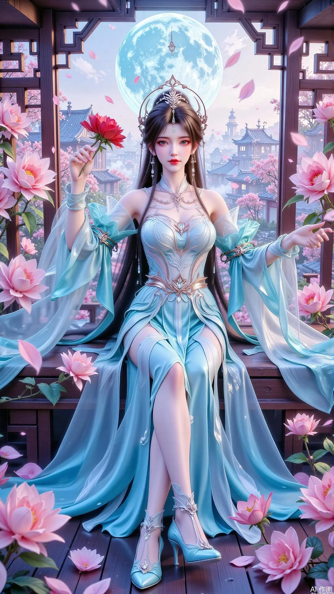 完美世界—清漪女神来了。