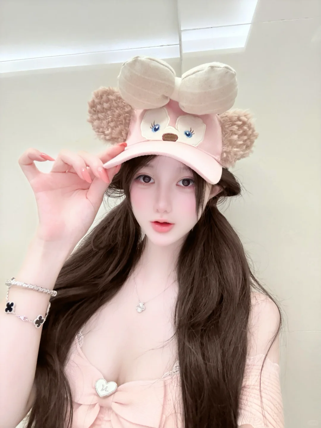 小蛋糕穿搭 肉桂粉素颜也能穿