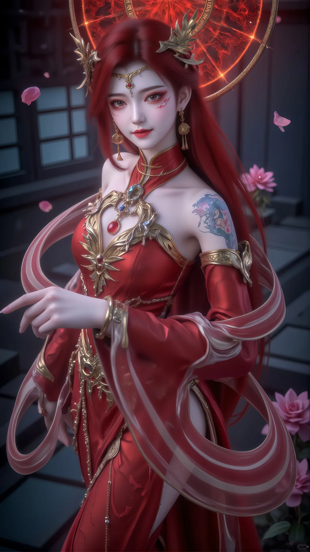 穿红衣的神女，谁不爱呢？