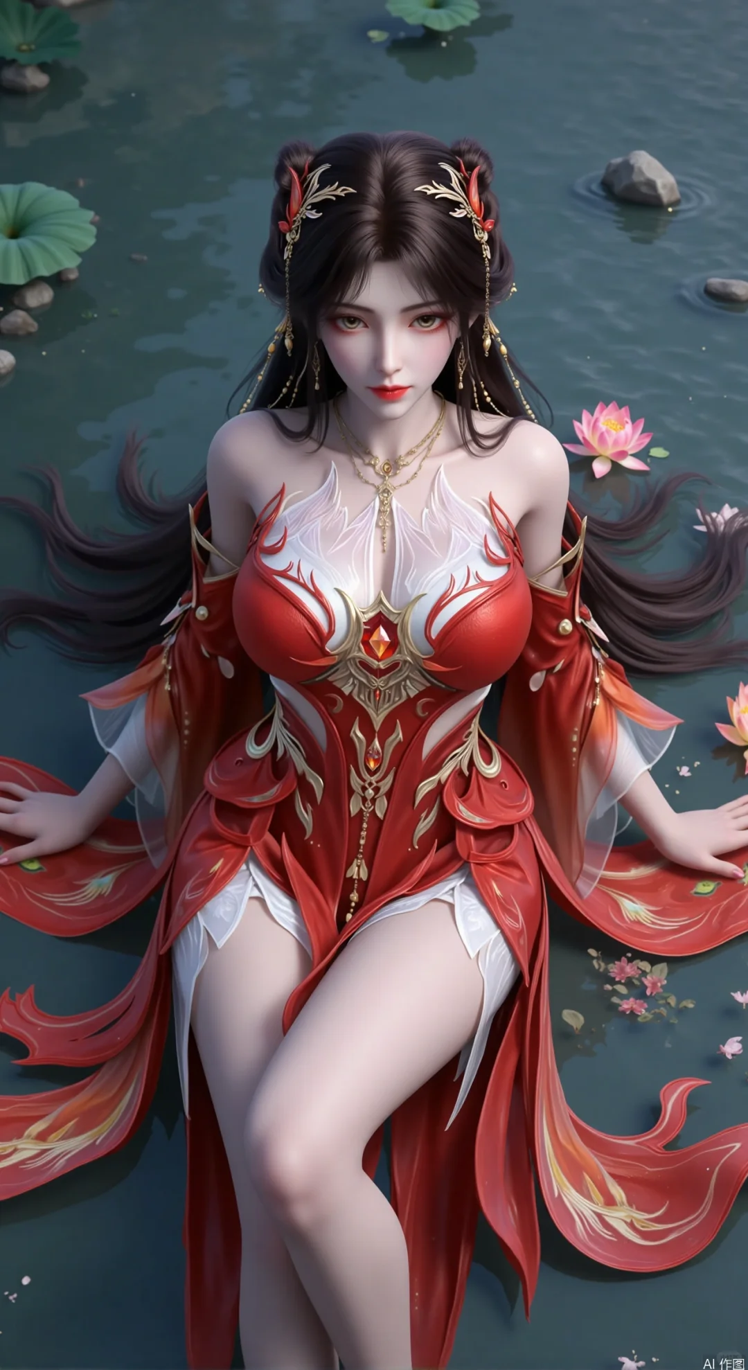 国漫女神《完美世界》火灵儿 天神造型