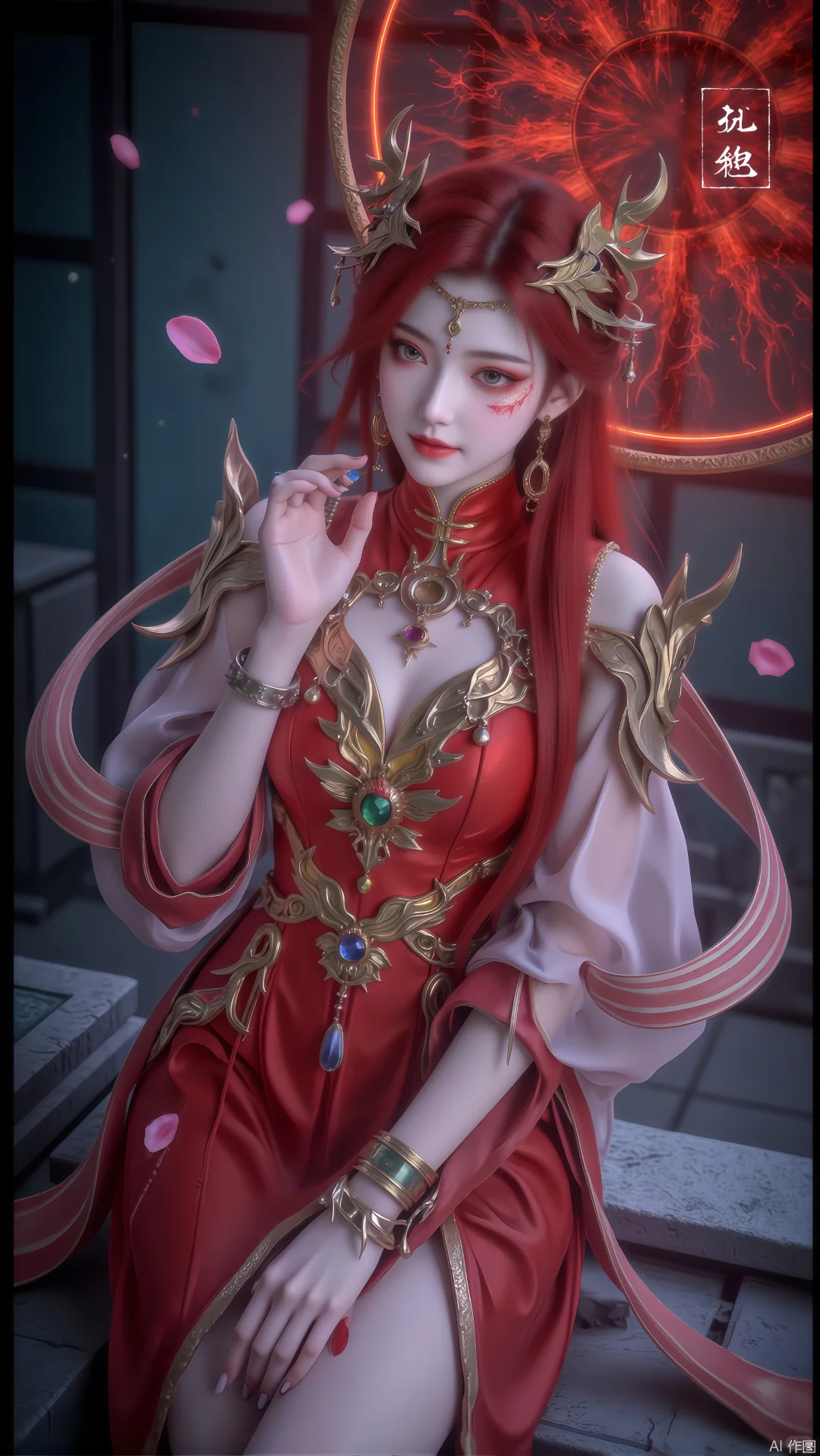 穿红衣的神女，谁不爱呢？
