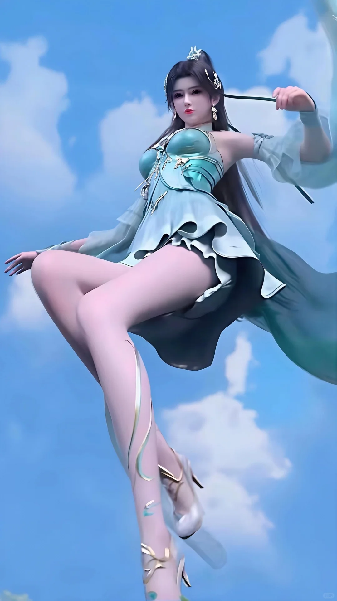 国漫女神熏儿美腿超美