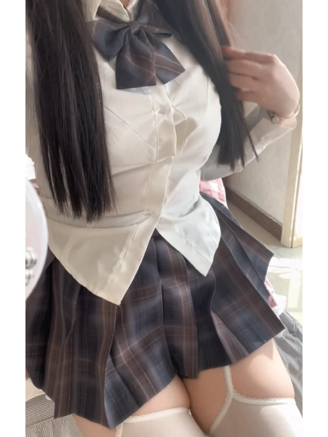 元气少女,纯欲风jk制服穿搭