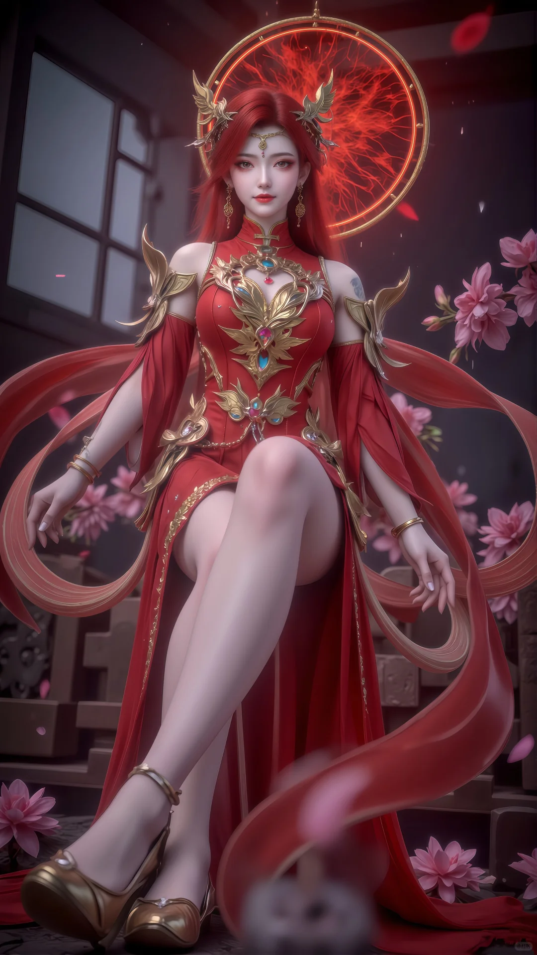 穿红衣的神女，谁不爱呢？