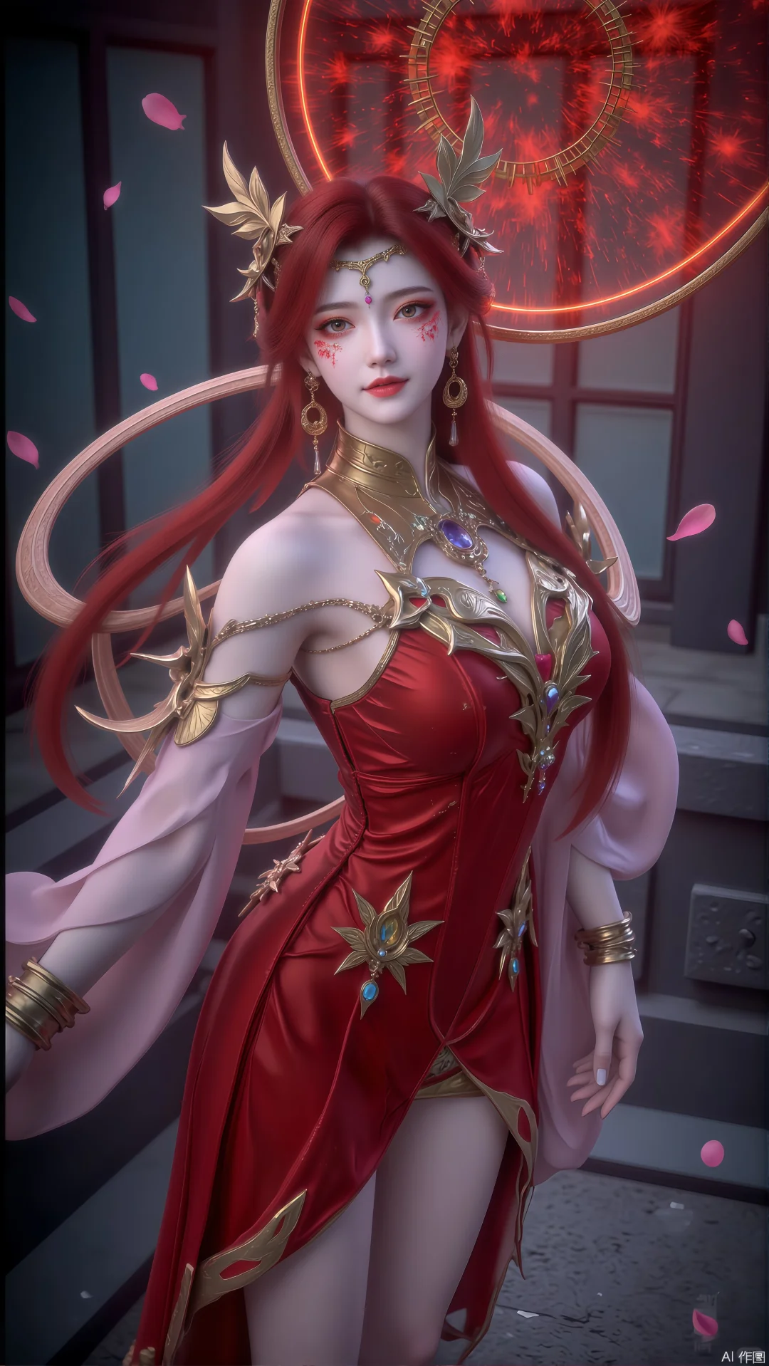 穿红衣的神女，谁不爱呢？