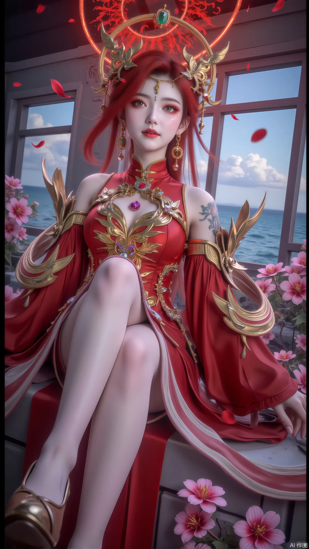 穿红衣的神女，谁不爱呢？