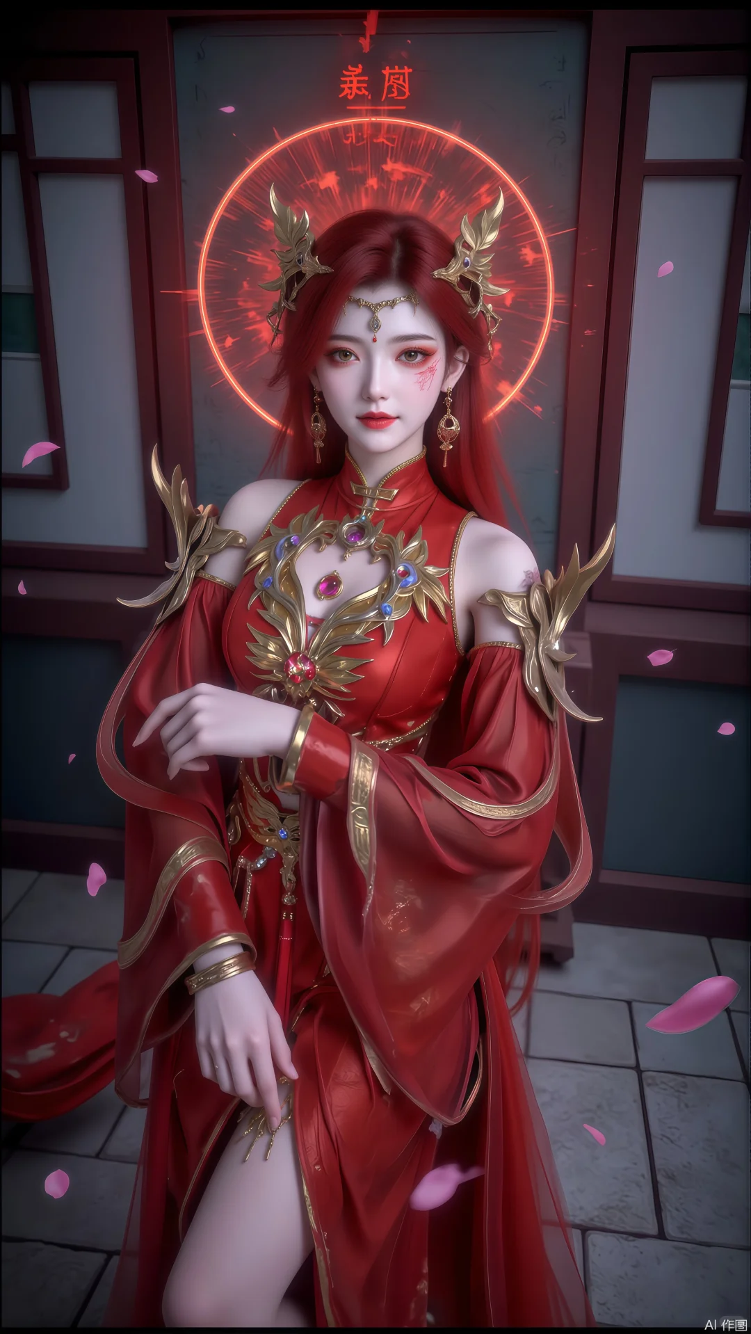 穿红衣的神女，谁不爱呢？