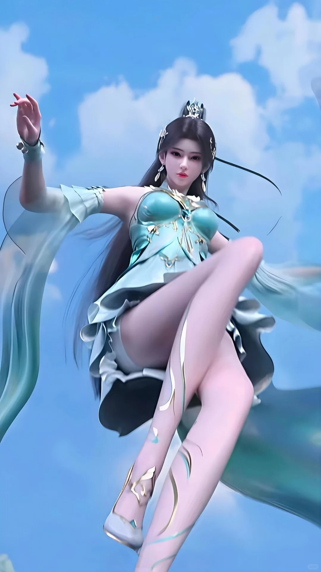国漫女神熏儿美腿超美