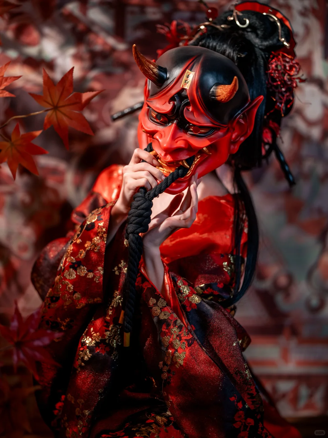 暗调花魁主题写真?
