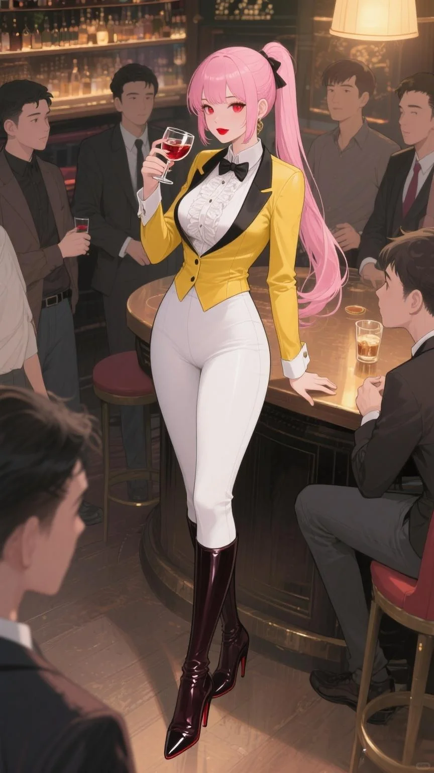 壁纸分享：酒吧里的美女小姐姐(二)
