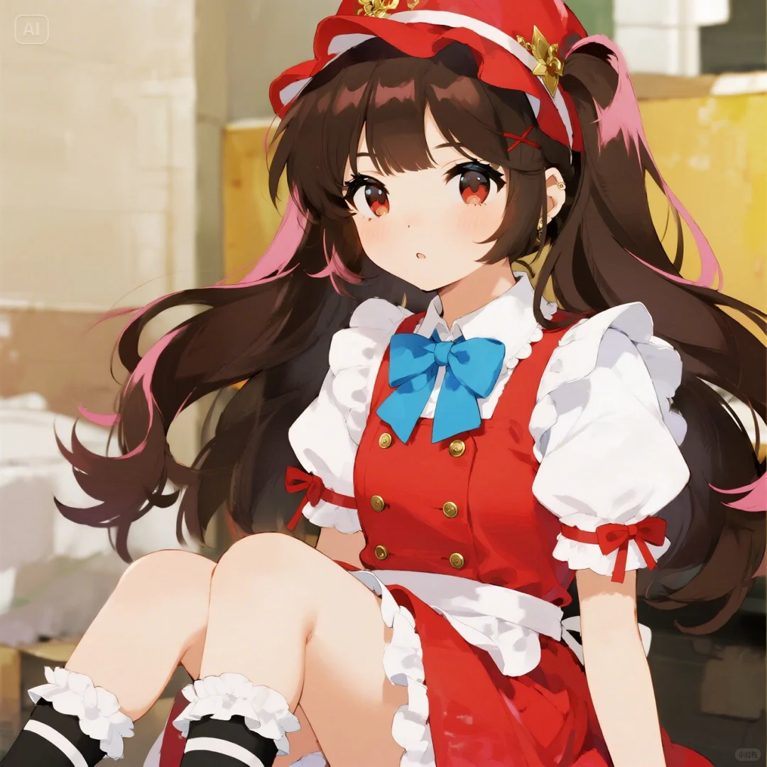 AI绘图里的百变少女?