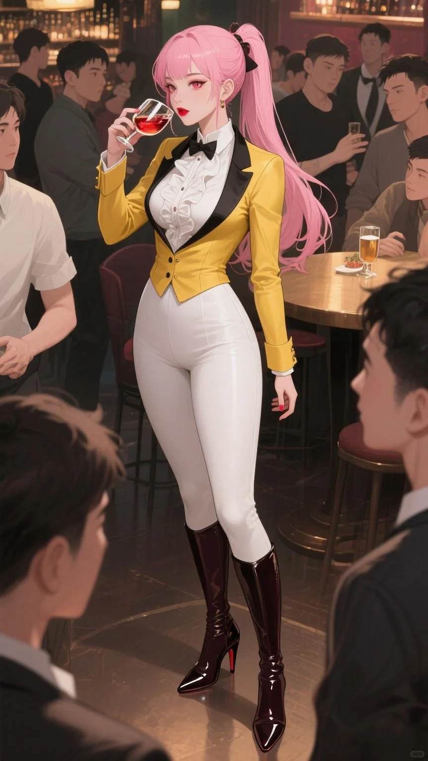 壁纸分享：酒吧里的美女小姐姐(二)