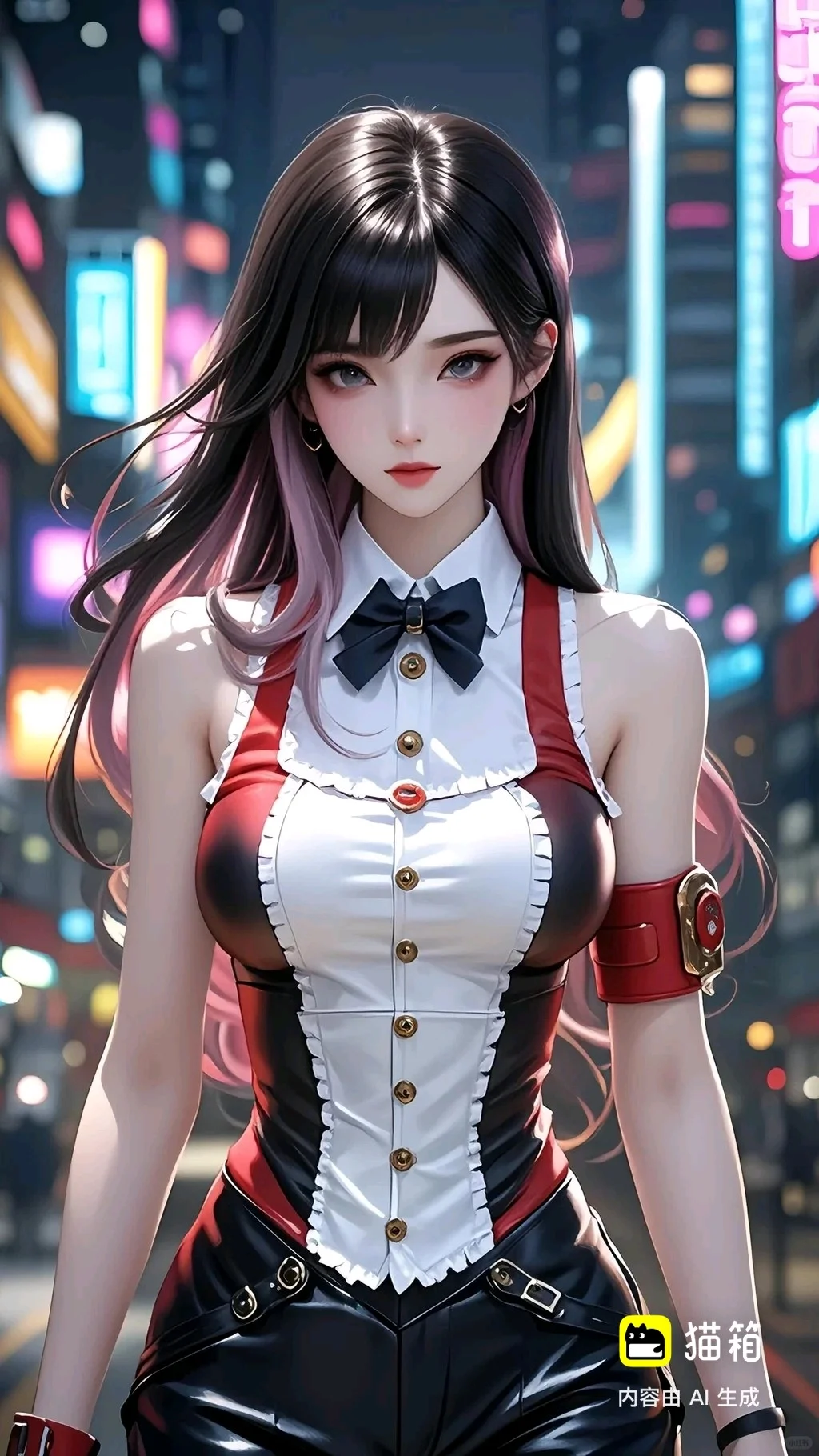 AI绘图里的百变少女?