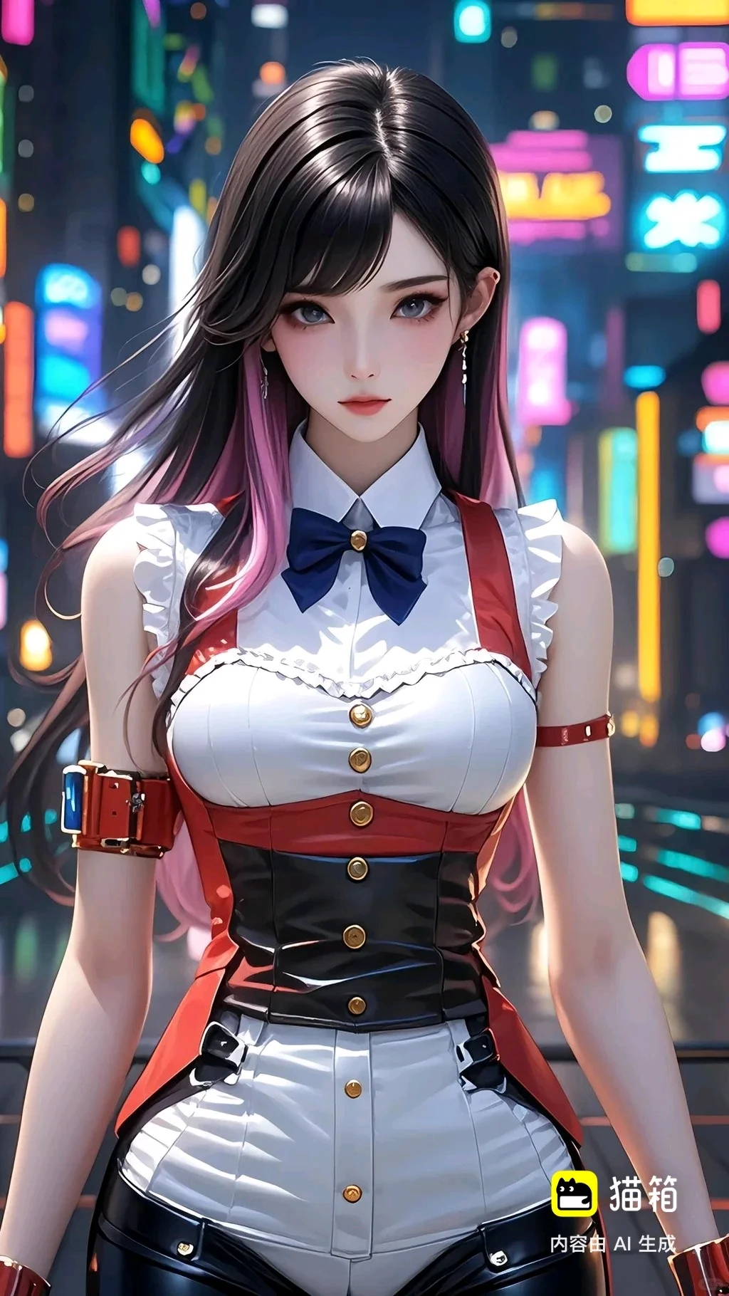 AI绘图里的百变少女?