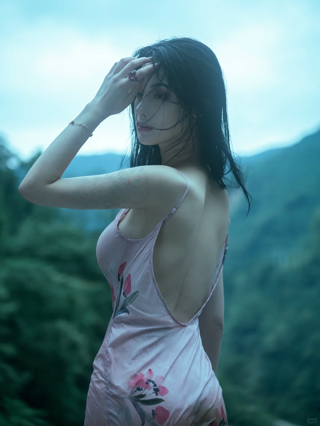 差点给模特冻成木乃伊拍完的一组图