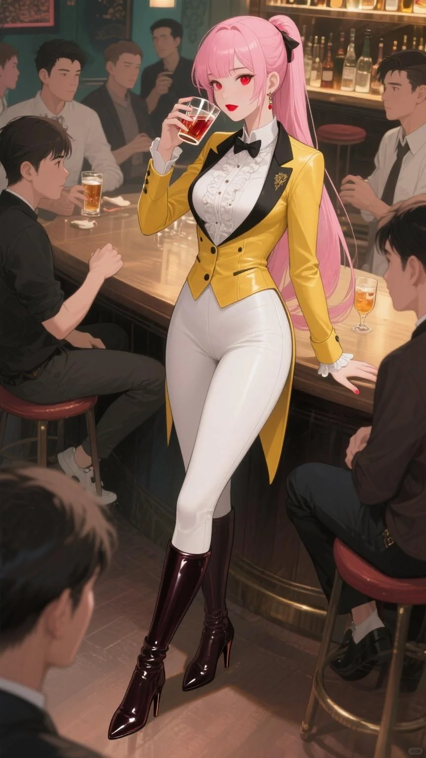 壁纸分享：酒吧里的美女小姐姐(二)