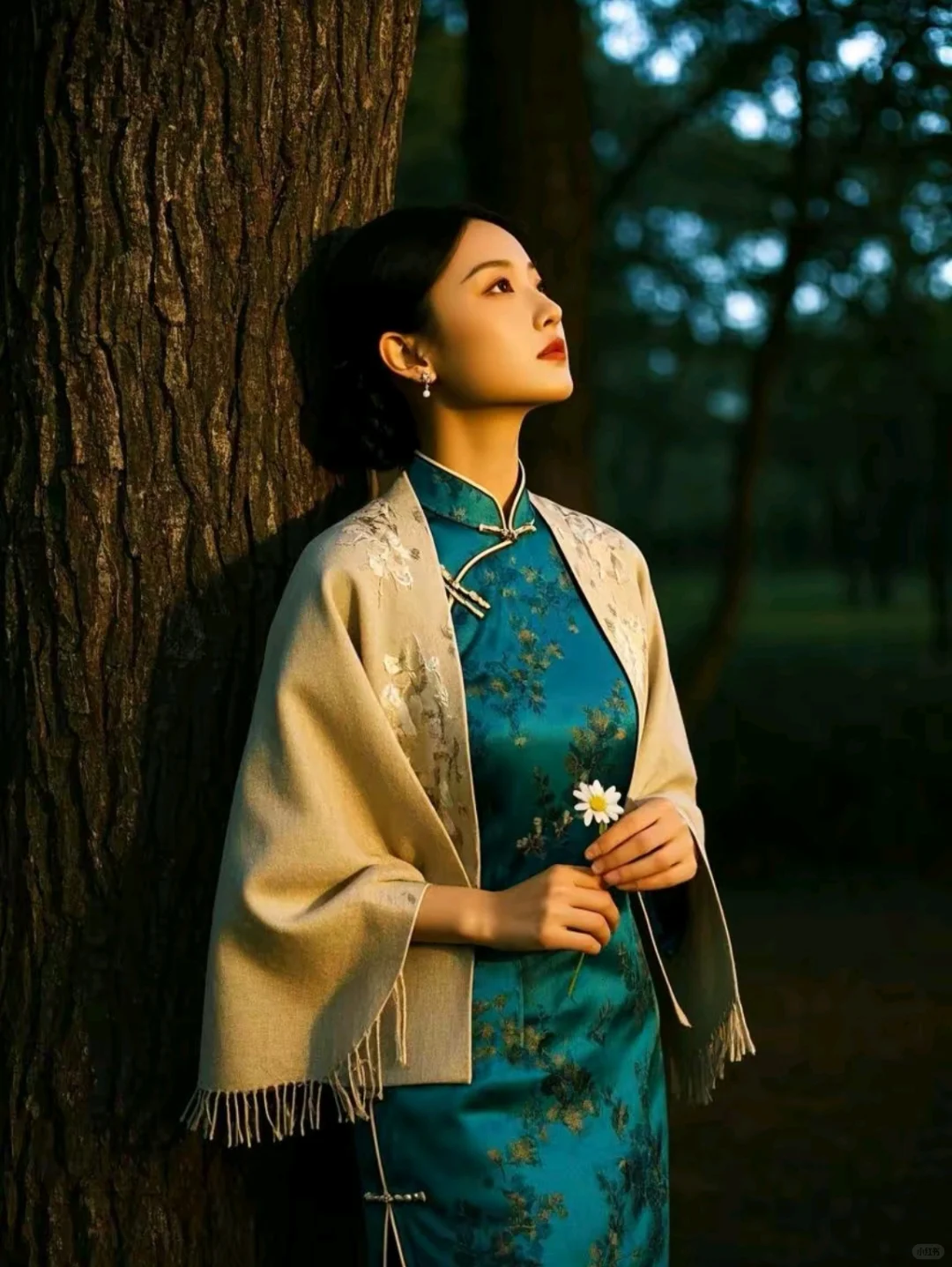 森系旗袍写真，超美！