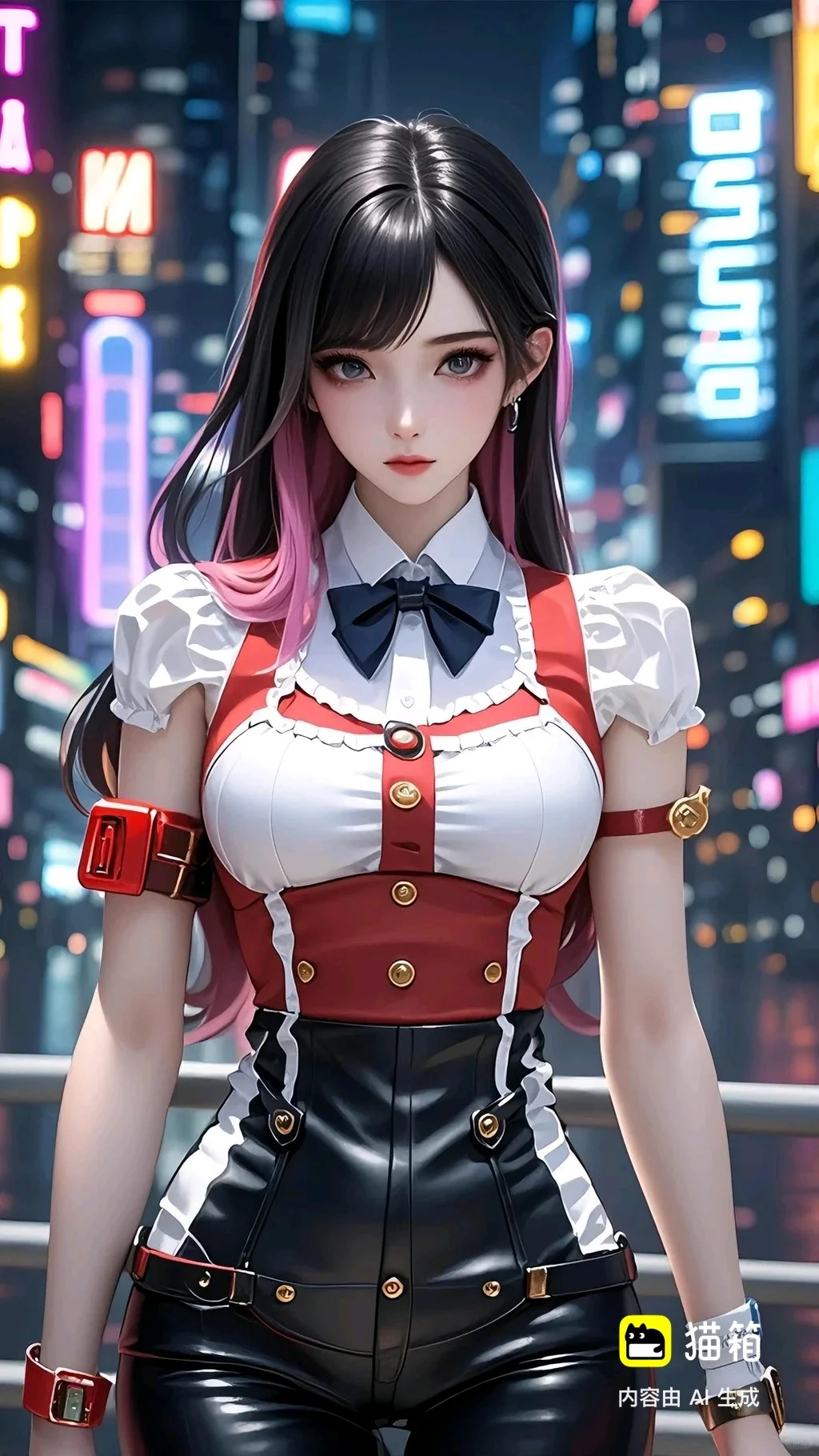 AI绘图里的百变少女?
