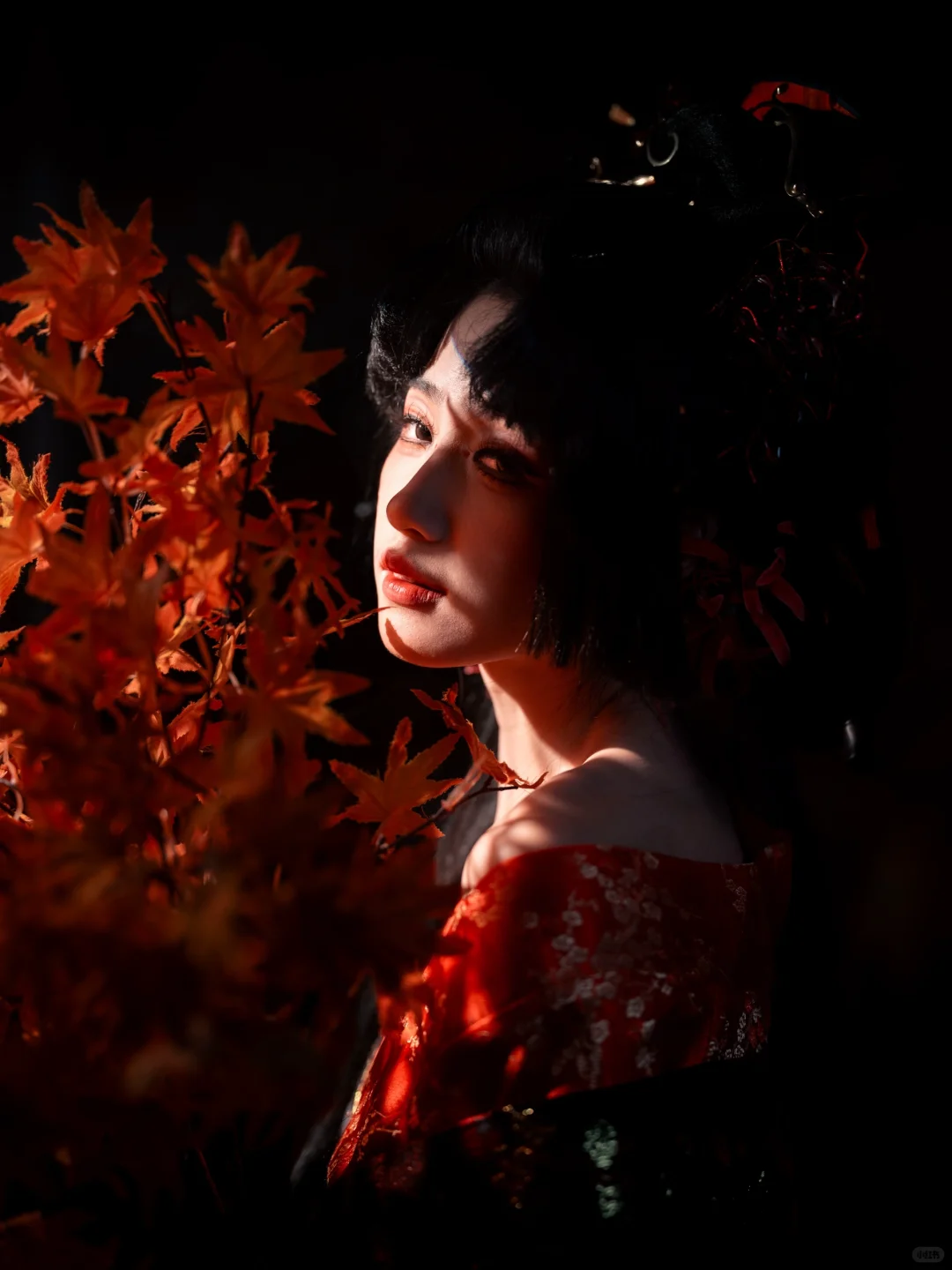暗调花魁主题写真?