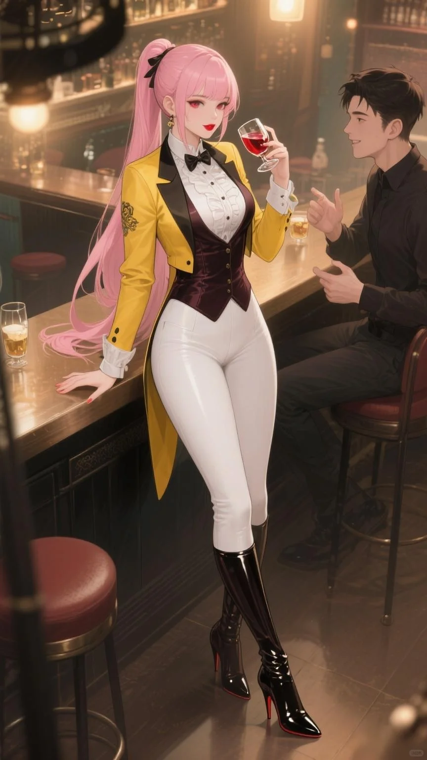 壁纸分享：酒吧里的美女小姐姐(二)
