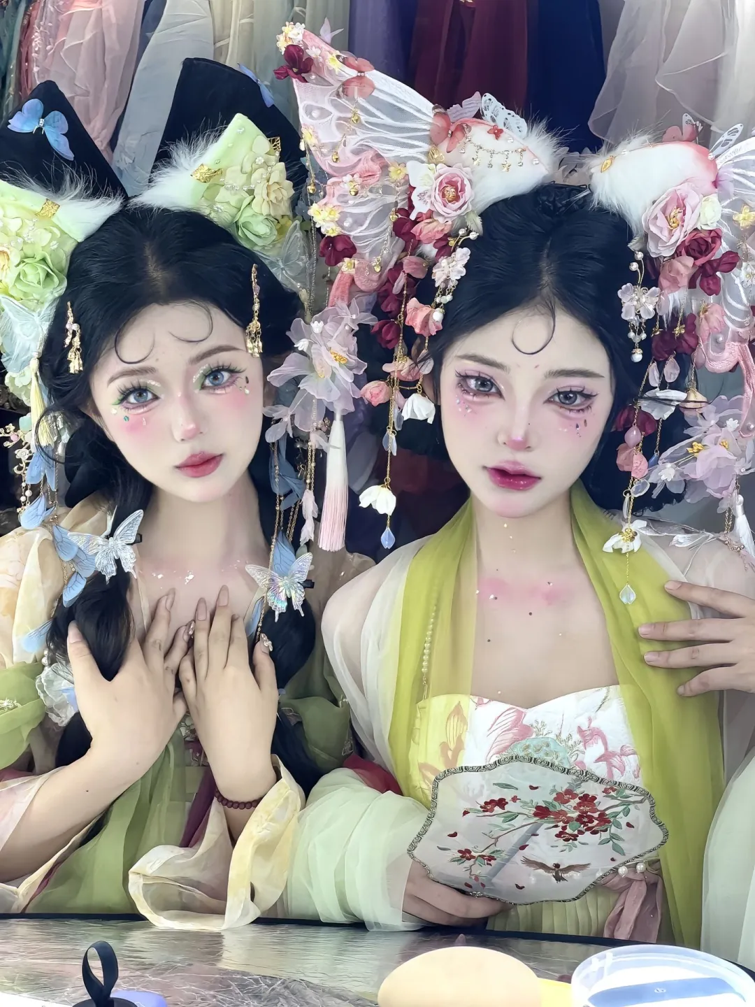 穿汉服去拍汉服模特了?