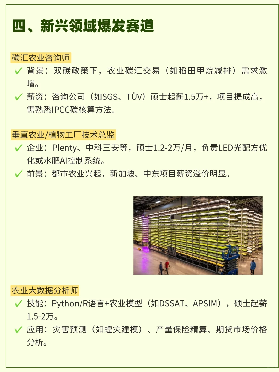 农学硕博月薪过万的岗位都是谁在做？
