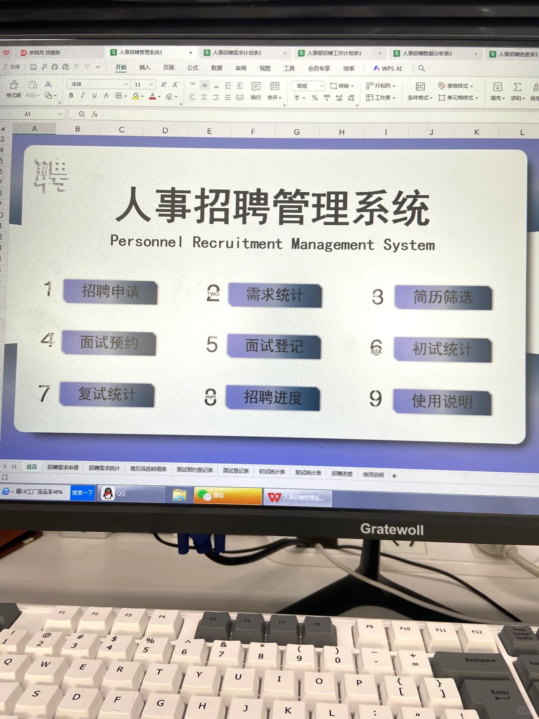 公司新来的人事，没到适岗期结束就被开了