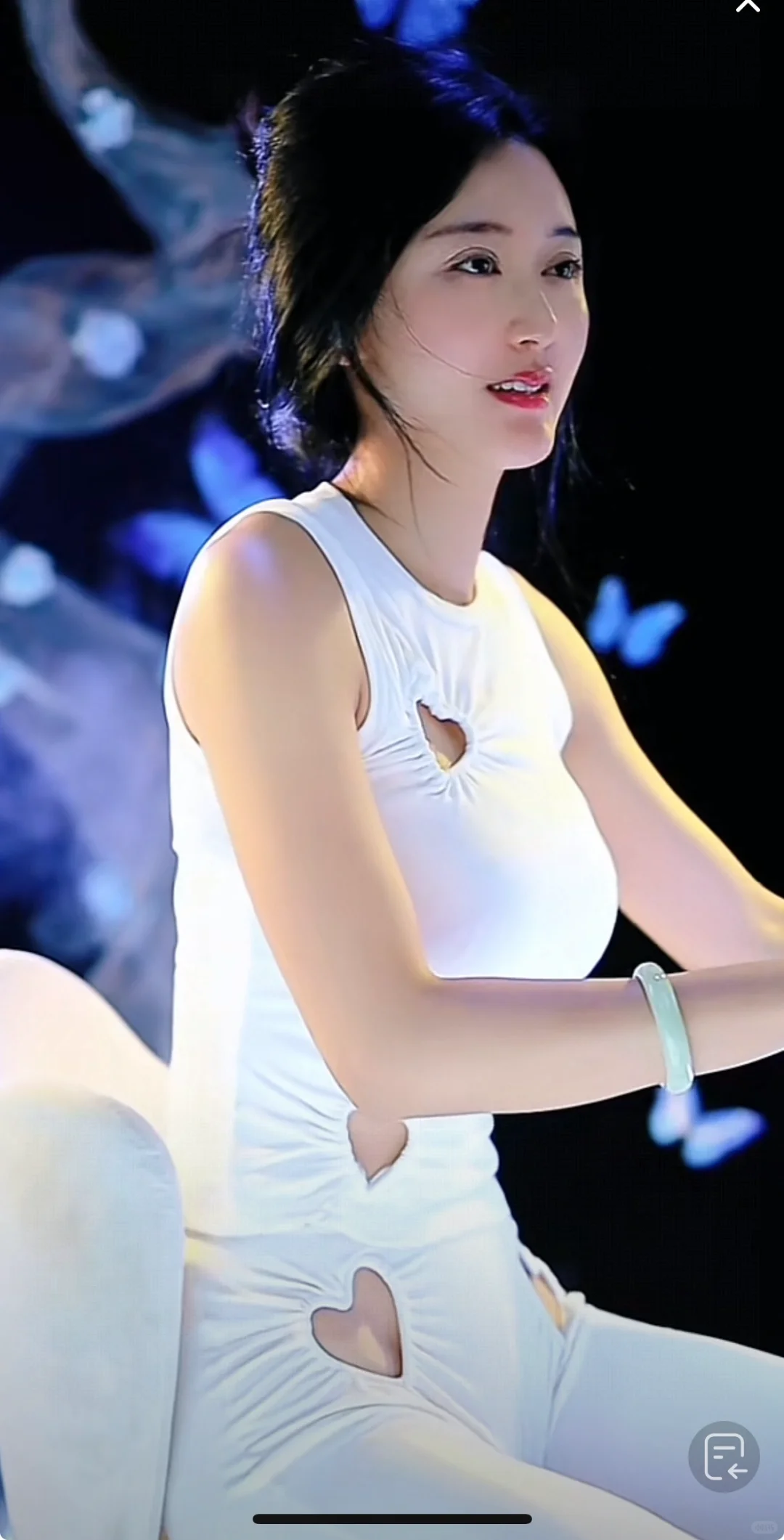 爱心❤️月光女神。纯白无暇。