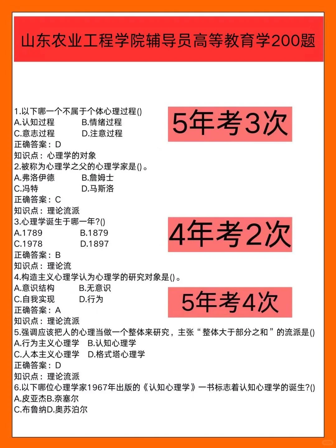 山东农业工程学院辅导员考试的暗黑偏方