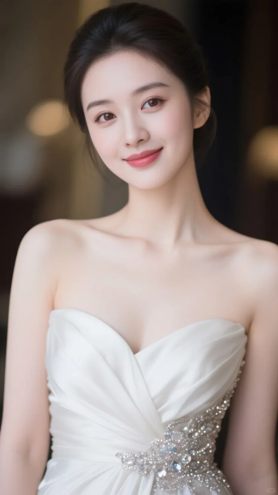 图片提示词:东方缪斯美女
