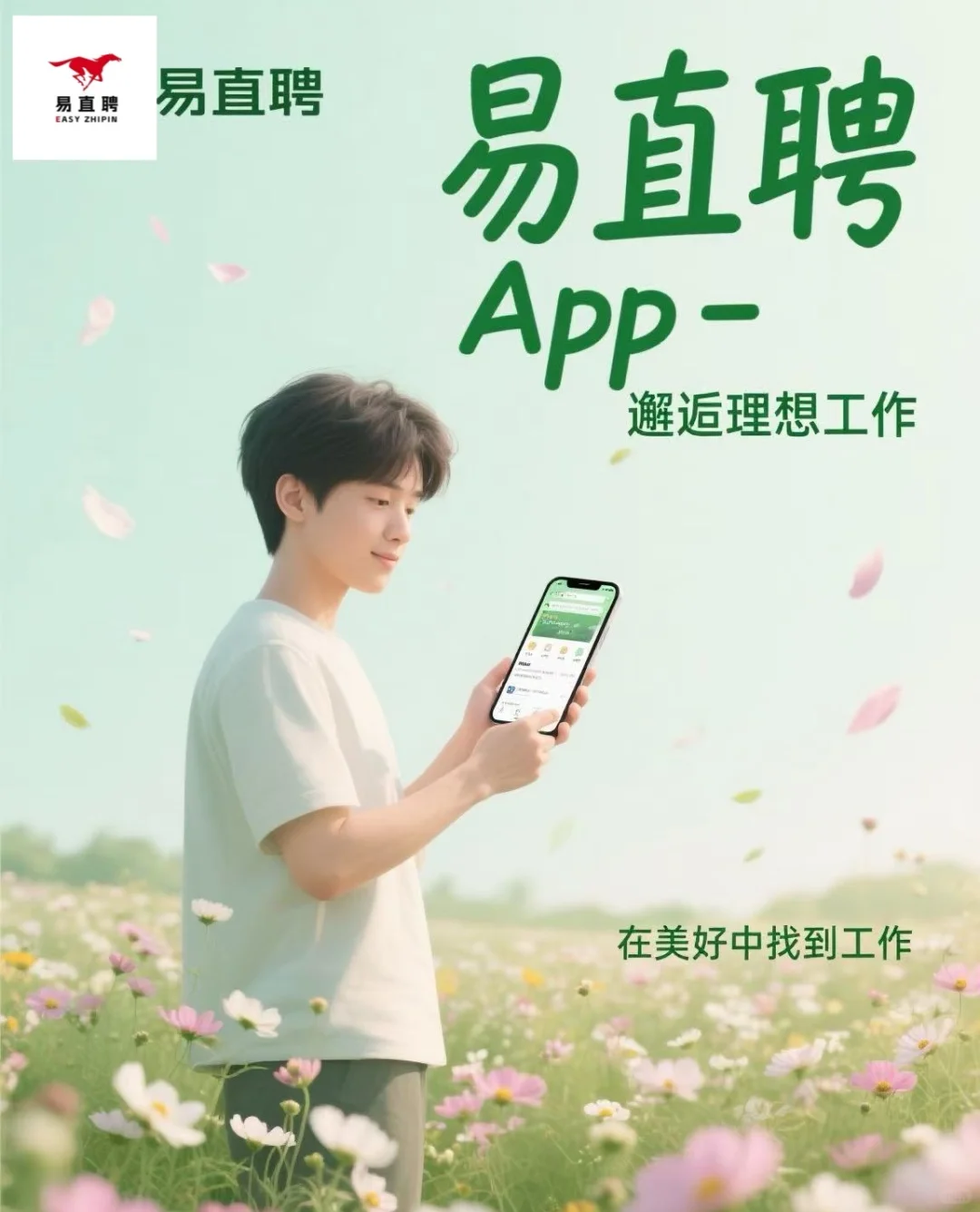 遇见理想工作，就来易直聘！