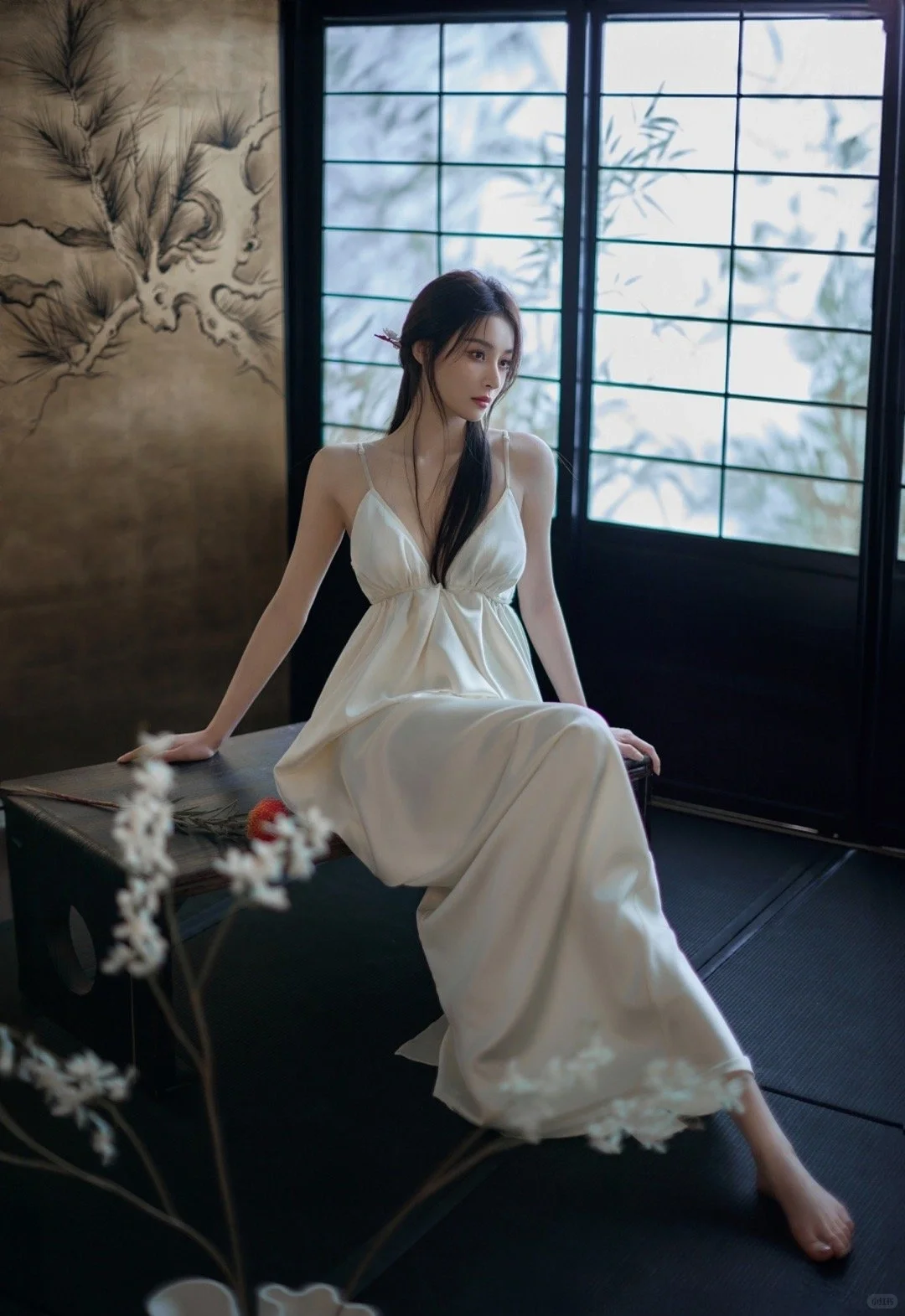 窈窕淑女隆妮，画中仙女入凡尘