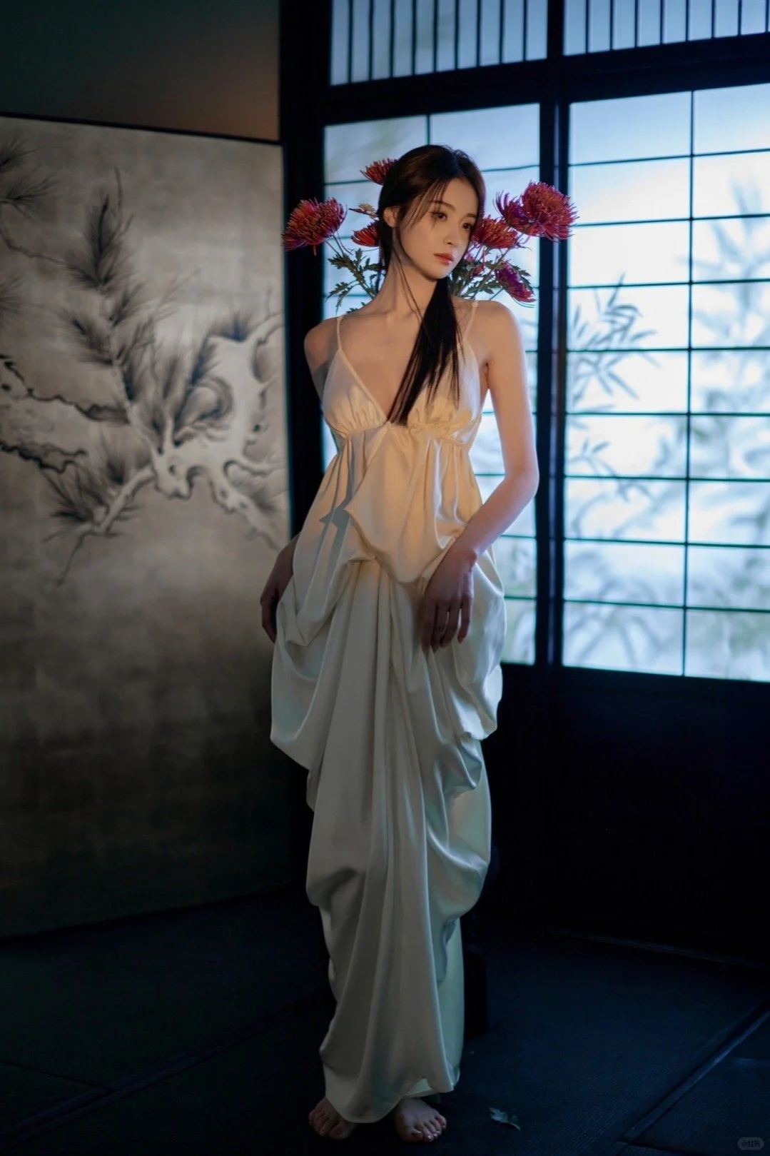 窈窕淑女隆妮，画中仙女入凡尘