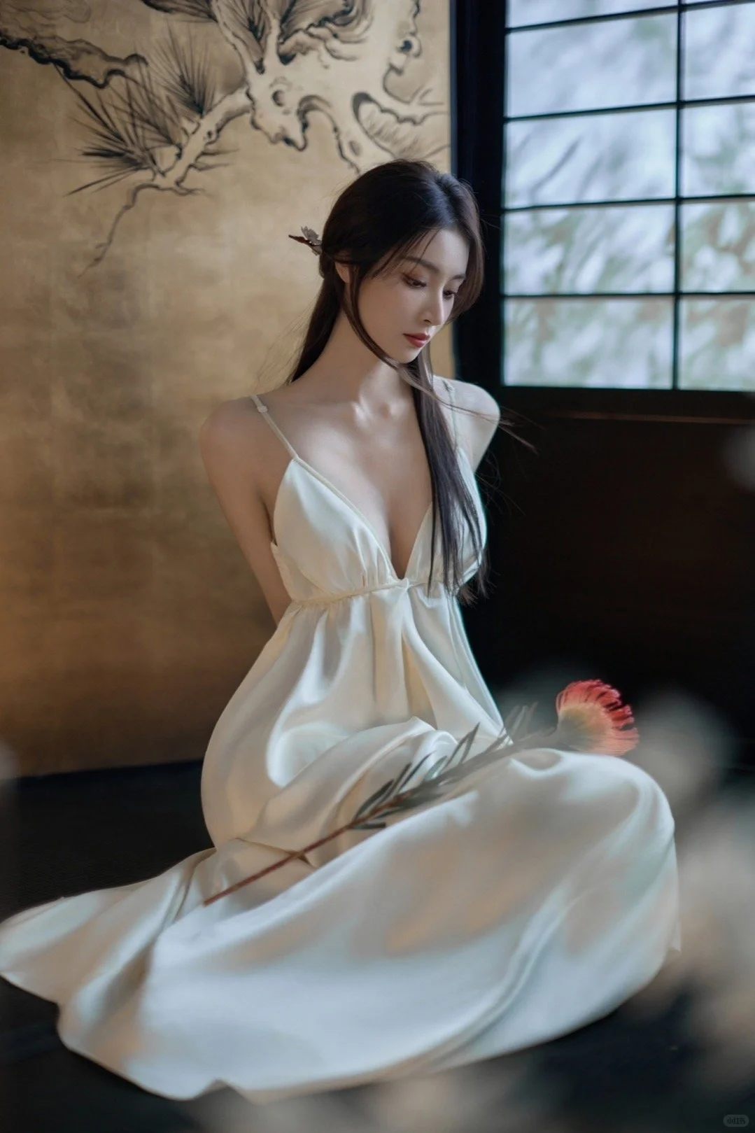 窈窕淑女隆妮，画中仙女入凡尘