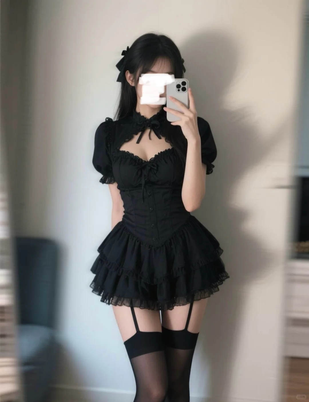 AI助力✨ 黑甜在逃公主穿搭一键解锁