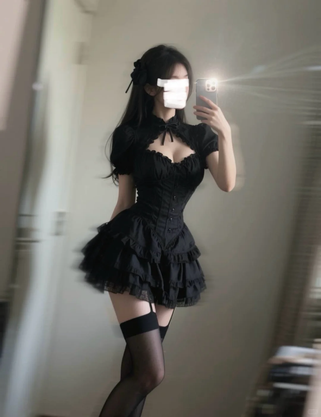 AI助力✨ 黑甜在逃公主穿搭一键解锁