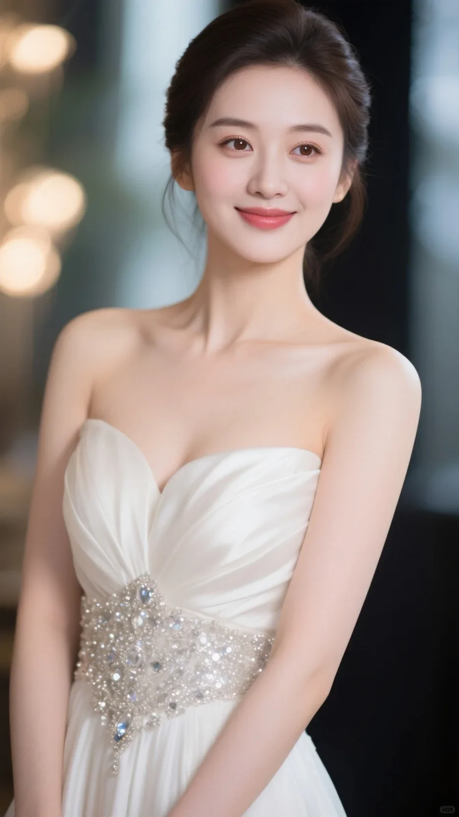 图片提示词:东方缪斯美女