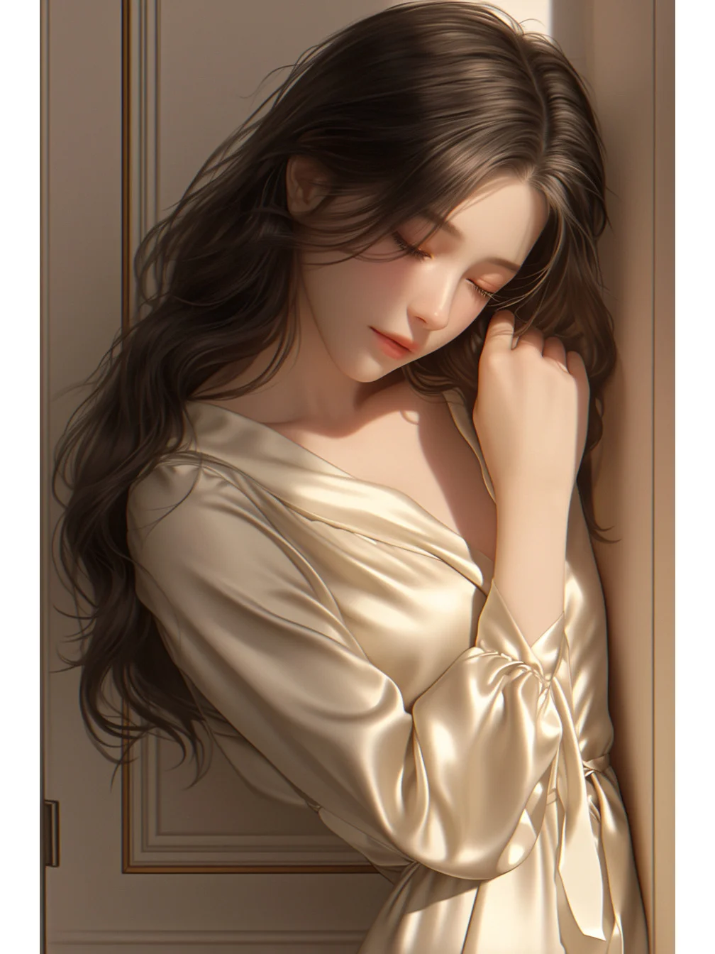 AI画美女｜等不到的人 不必再等 （含咒语）